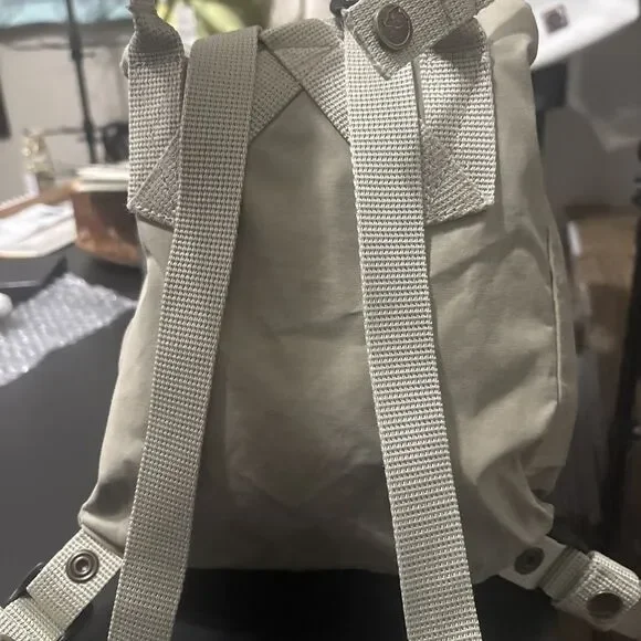 Fjallraven Kanken Mini Backpack Tan With Some Stains - Picture 3 of 9